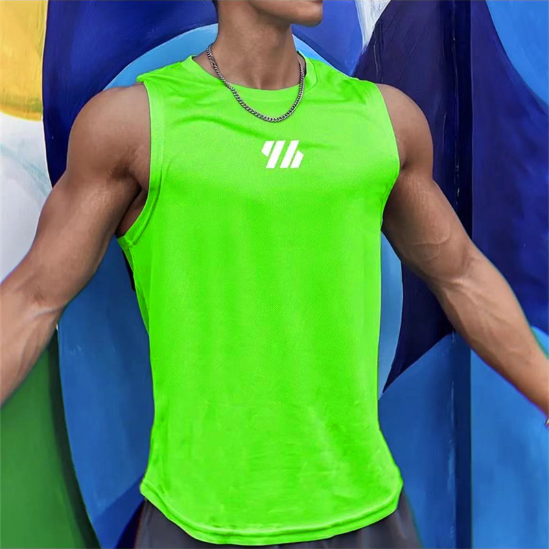 2025 Newest Summer Gym Vest Hi - Sleeveless Undershirt ulasan dan harga