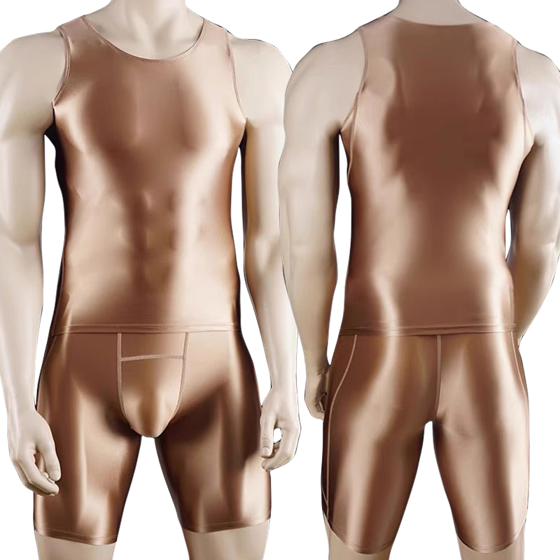 Men Thin Fitness vest Tights s - Compression Shorts Athletes ulasan dan harga