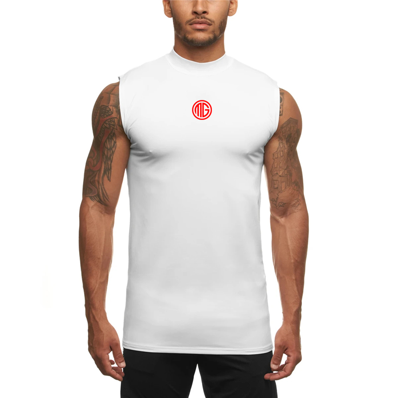 Summer Mens Dry Compression Ve - Sleeveless Undershirt ulasan dan harga