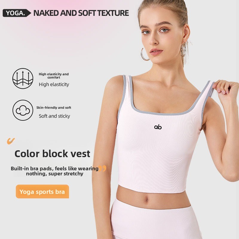 Women Summer Ribbed Yoga Tank  - Suspender Tank Top ulasan dan harga
